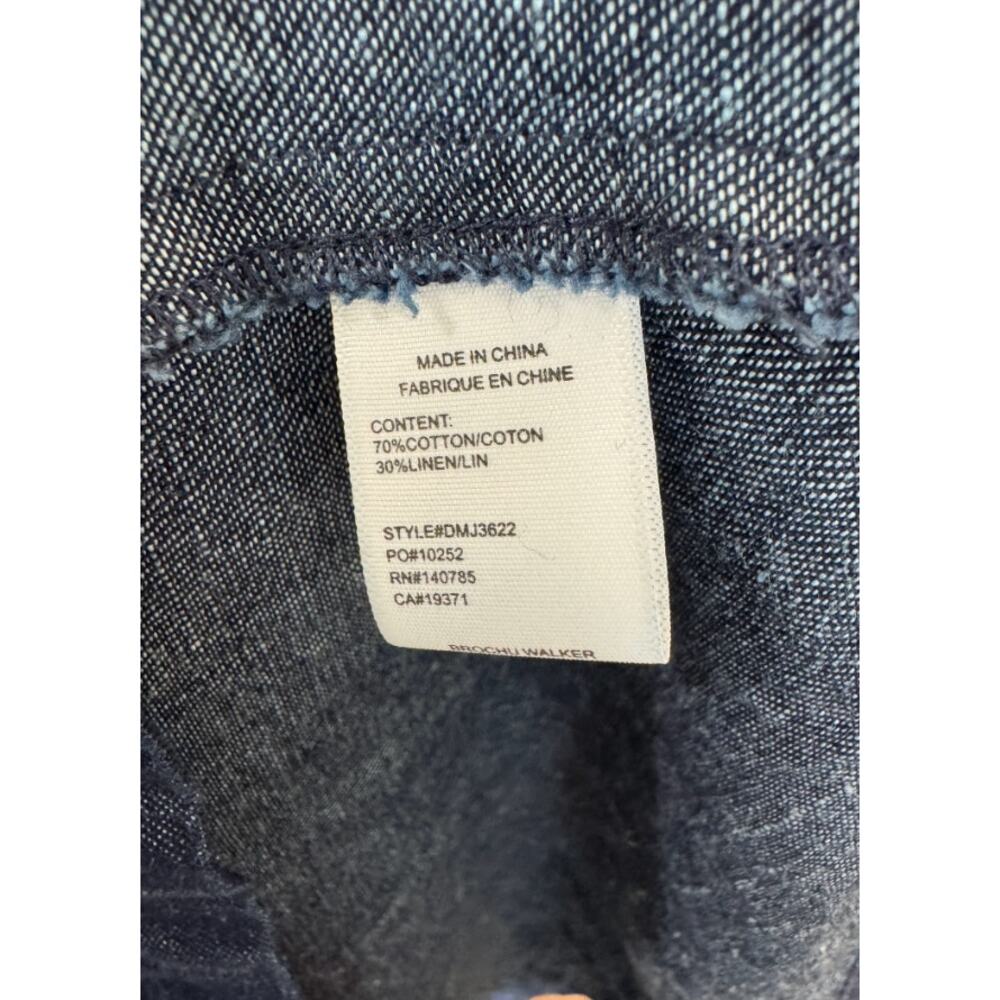 Brochu Walker The Havana Indigo Denim Dress size L large - Picture 5 of 6